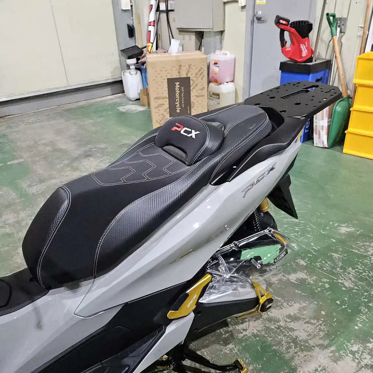 For Honda PCX160 PCX125 2018‑2026 New‑Design Modified Seat Assembly Ventilated Complete Saddle Mod Accessories
