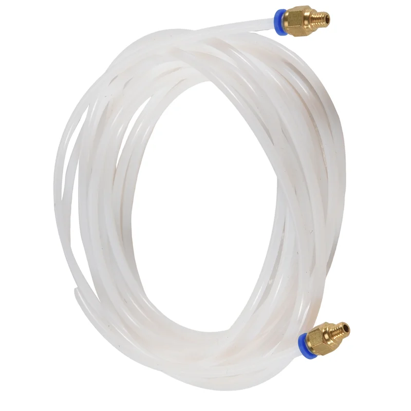 Tube Bowden en PTFE, A34M-5 mètres, avec 2 raccords PC4-M6 pour Filament Creality 1.75Mm, imprimante 3D Bowden Hotend