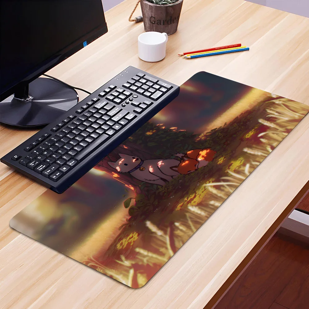 

1pc hot fantasy anime Neytirix Non-slip Mouse Pad Suitable For Office Computers Laptops E-sports Game Desk Mats XXL Keyboard