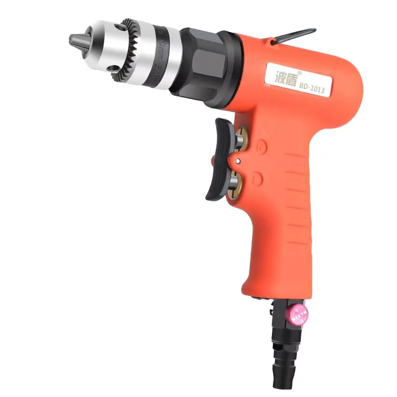 Bodun 10mm Industrial-Grade Pneumatic Hand Drill, Air Drill, Pneumatic Drill, Gun-Type Air Drill Bd-1013
