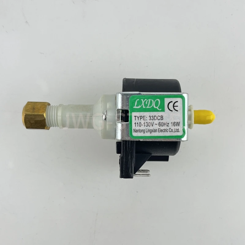 16W 33DCB Fog Machine Oil Pump 220V-240V AC Brass Fog Smoke Machine Oil Pump Stage Party Power Pump Parts