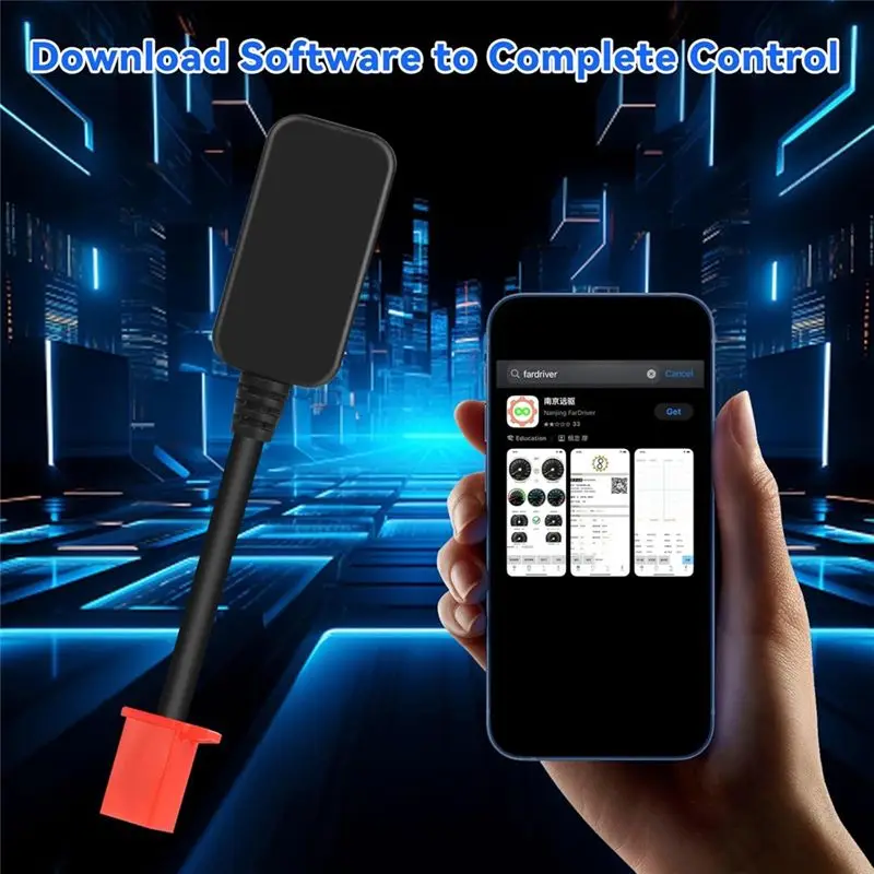 NEW HOT In Stock-For E-Bike Compatible Programmable Bluetooth Dongle Controller, For Fardriver Bike Bluetooth Adapter