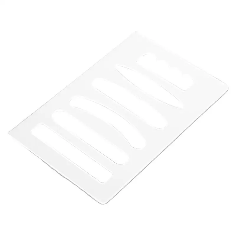 Woodworking Router Template 6-in-1 Acrylic Grab Handle Router Template 19.5x30cm/7.68x11.81 Inches Valet Tray Router Templates