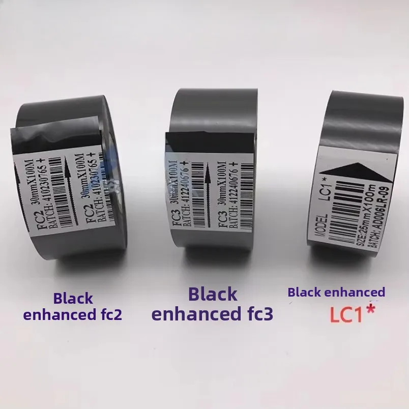 25/30/35 Mm * 100m Heat Transfer Color Ribbon LC1 FC2 FC3 Packaging Machine Production Date Consumables 5 Prices