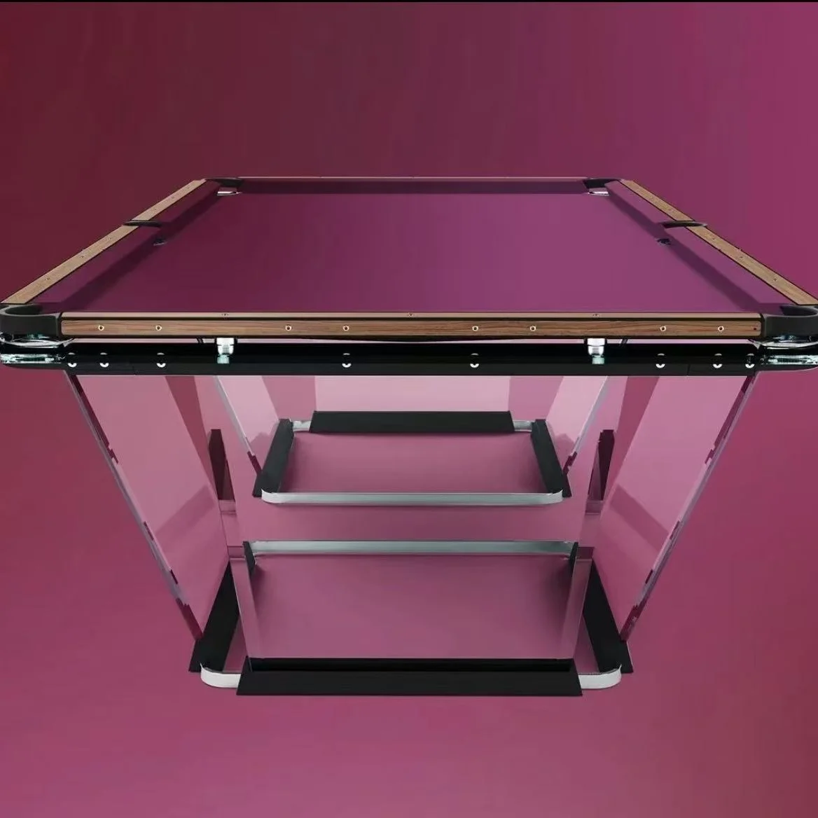 Modern 7ft 8ft 9ft Standard Glass Pool Table Pool Table