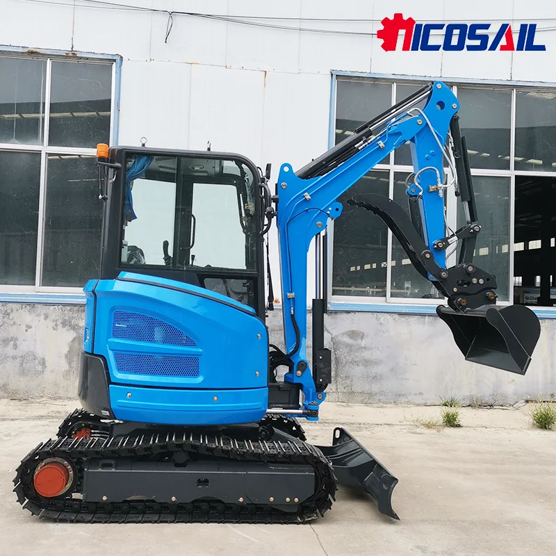 Koparka gąsienicowa Koparka hydrauliczna 2,6 ton Mini koparki Cena Mała koparka gąsienicowa CE EPA Chiny 1 tona 2 tony 3 tony 4 tony