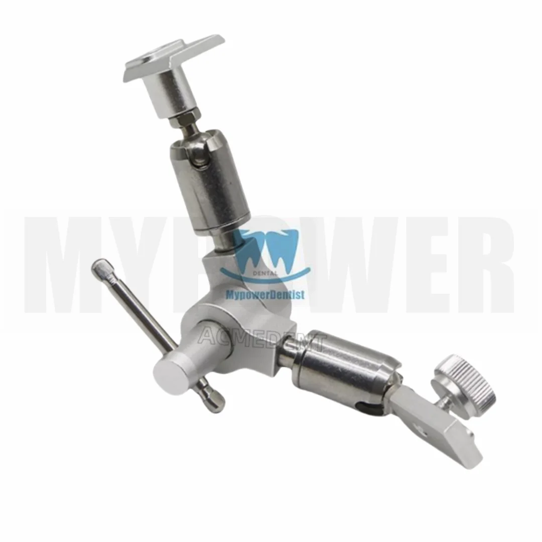 شوكة Facebow للأسنان، نقل عالمي، قوس بيانات مشترك UTS، مفصل ثلاثي الأبعاد