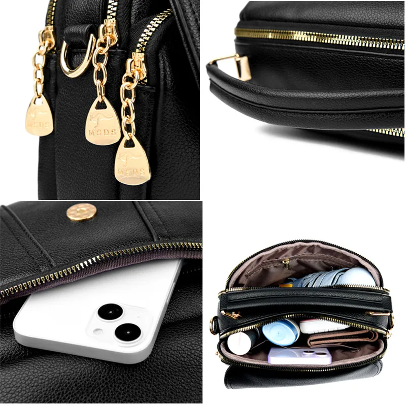 Women Crossbody Bags for New Trendy Luxury Handbags Female Bags Designer High Quality PU Leather Fashion Shoulder Messenger Bags