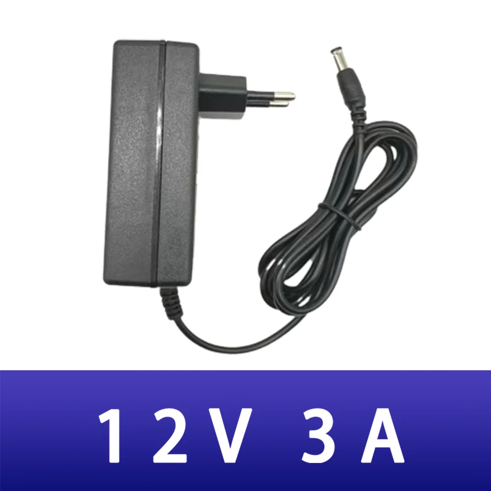 AC DC 12V 3A power adapter  36W 3000MA 5.5*2.1MM EU US AU UK PLUG 100V-240V 220V AC 12V DC Power Supply for CCTV WiFi LED