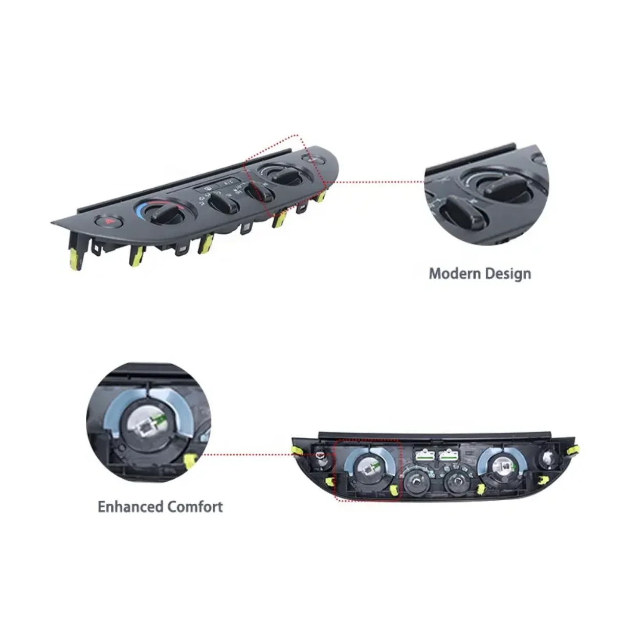 

Factory Hot Selling 2003-06 Camry Instrument Panel Climate Control Heater Air Conditioning Switch Panel Windshield Vent I