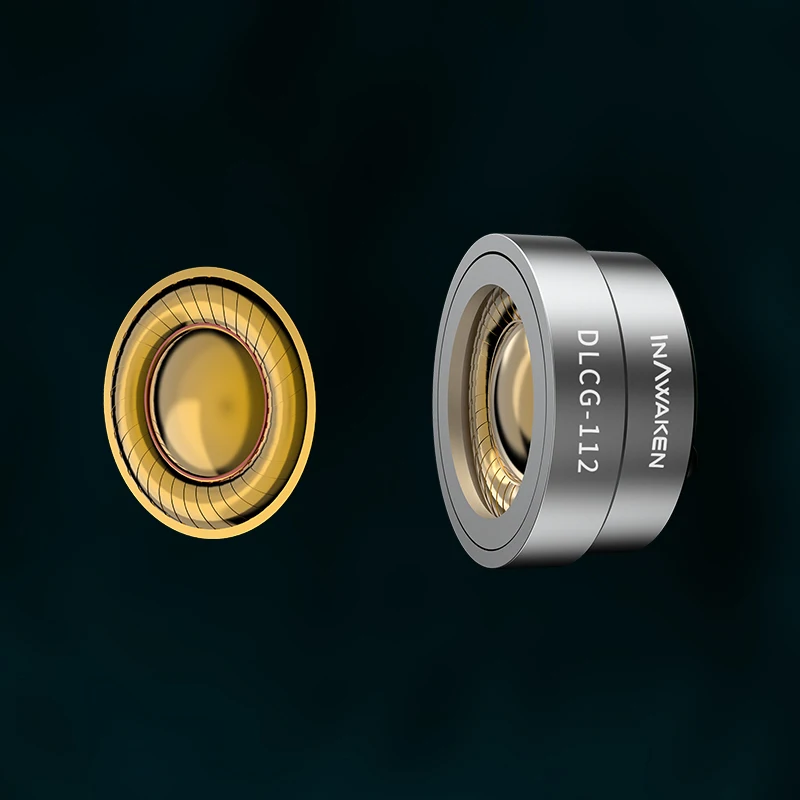 INAWAKEN Dawn Mistwood Słuchawki douszne z 11.2mm przetwornikiem z diamentowo-złotą membraną i ergonomiczną, precyzyjnie wydrukowaną 3D-technologią. — zdjęcie produktu 4