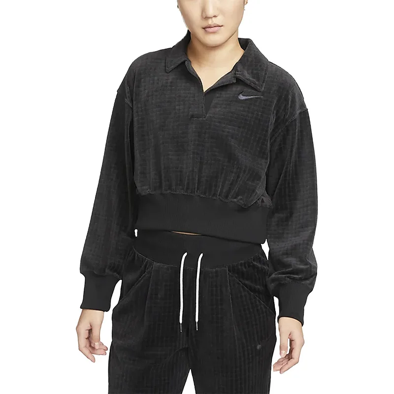 나이키 정품 여성용 편안한 집업 니트 후드 스웨트셔츠 DV7815-010