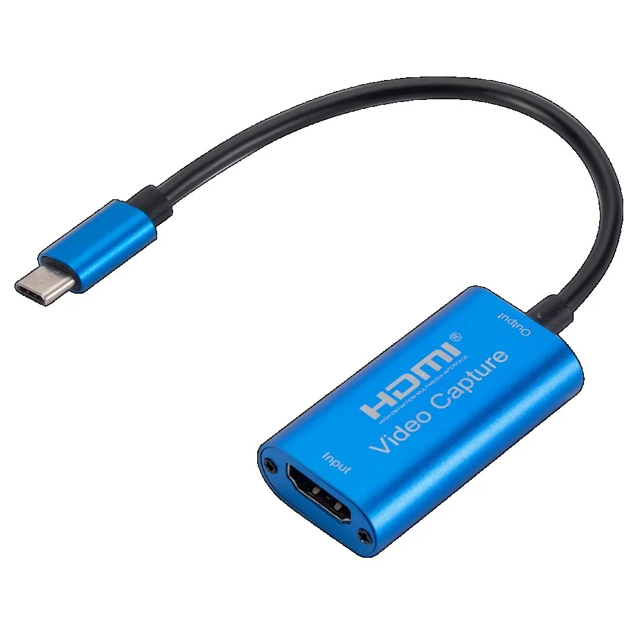 Imagem -03 - Cartão de Captura de Vídeo Usb 3.0 para Câmera de Transmissão ao Vivo hd 1080p Compatível com Hdmi tipo c Micro Grabber Câmera