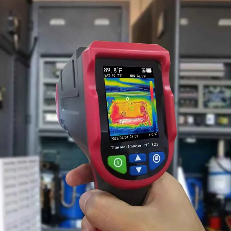 ff.&for NF521 Infrared Thermal Imager Floor Heating Leak Detector Temperature Inspection Camera for Industrial Electrical A-h#