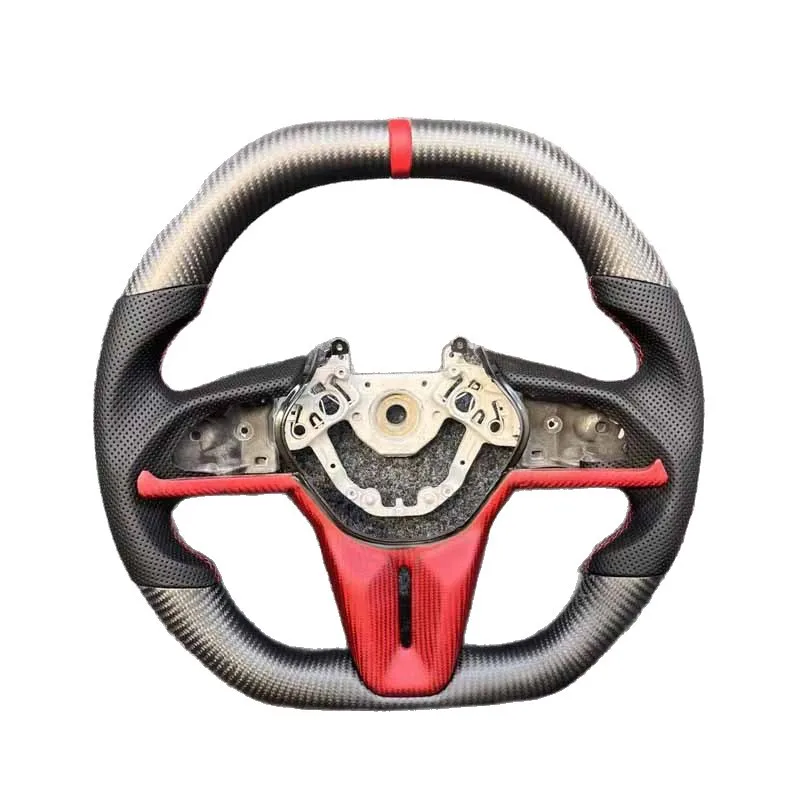 For Nissan GTR D-Shaped Carbon Fiber Steering Wheel Modification