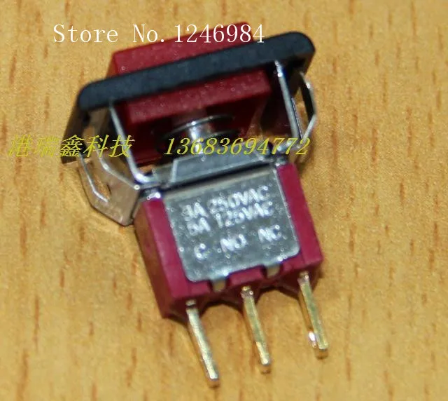 [SA]Taiwan SH reset button switch micro switch P8701-F22A SPDT no lock--20pcs/lot