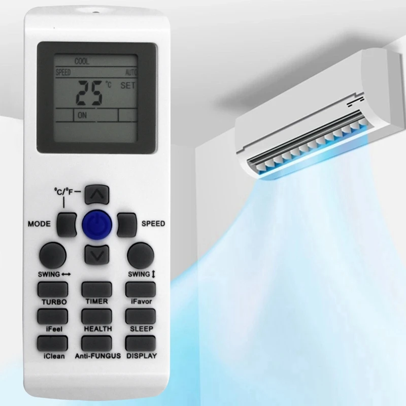 YKR-P/001E YKR-P/002E AC Remote Control Replace Replacement Parts For AUX Air Conditioner Sub YKR-P/001E YKR-P/002E