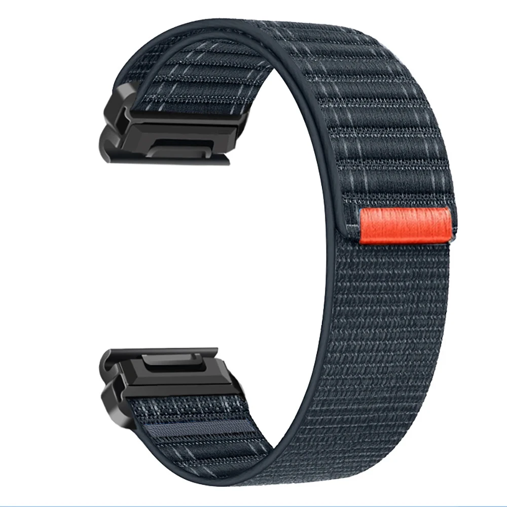 22 مللي متر 26 مللي متر الفرقة ل Garmin Fenix 8 7 Pro 7S 6X 6 5X 5Plus Venu 3 4 غريزة 3 47 43 النايلون سوار ساعة كوريا Forerunner حزام #3