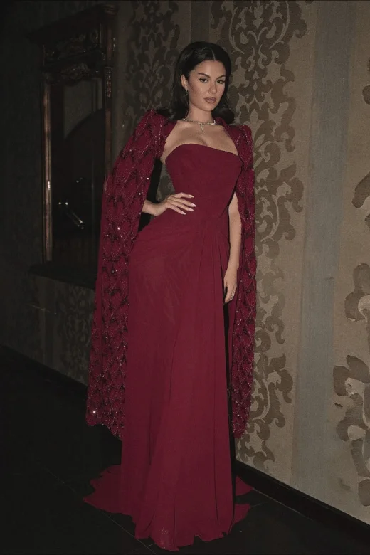 Vestidos de noite femininos luxuosos da noite árabe, vestidos de baile, sem alças, para mujer, فساتudenudenات miremire