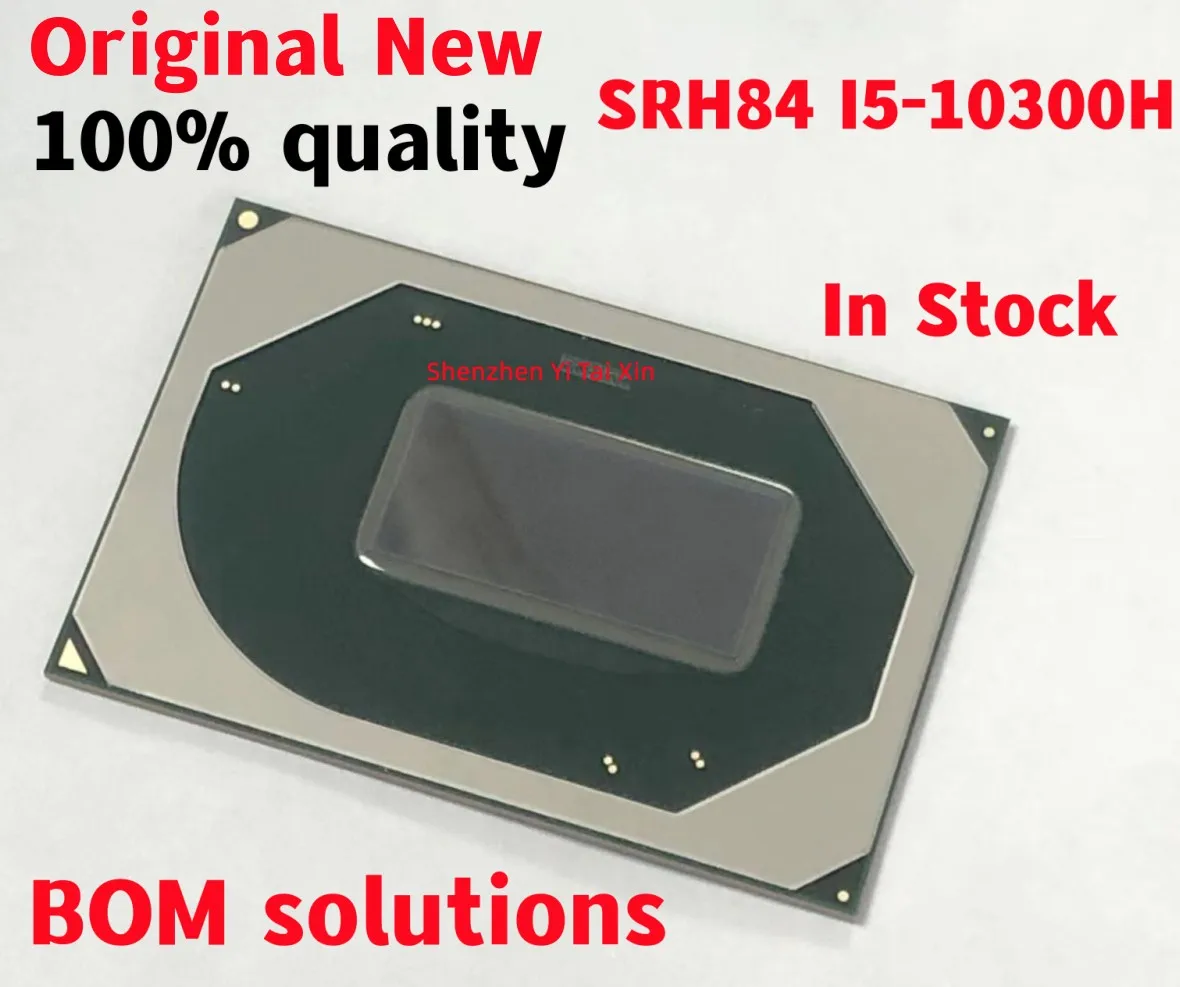 100% New SRH84 I5-10300H SRH8Q I7-10750H SRH8T i9-10980HK CPU BGA Chipset