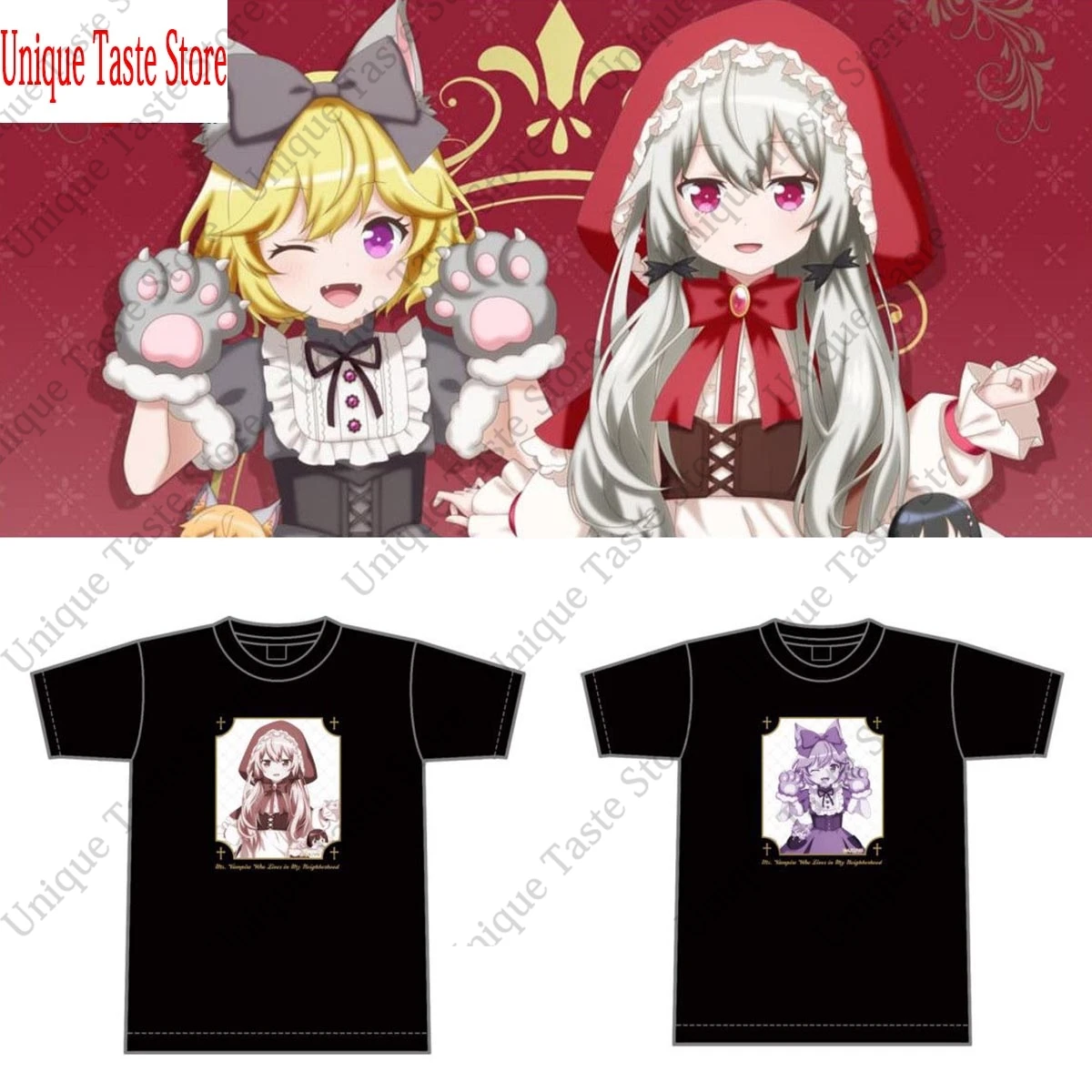 Ms Vampire Who Lives In My Neighbourhood T Shirt Sophie Twilight Elly Cartoon T-shirt Men Women Cotton Short Sleeve Tee Tops