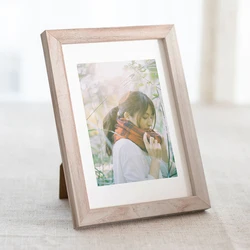 Wooden Picture Frame For Walls 10X15 15X20 20X25 A4 Vintage Photo Frame Stand For Pictures Photo Decor Commemorative Gift