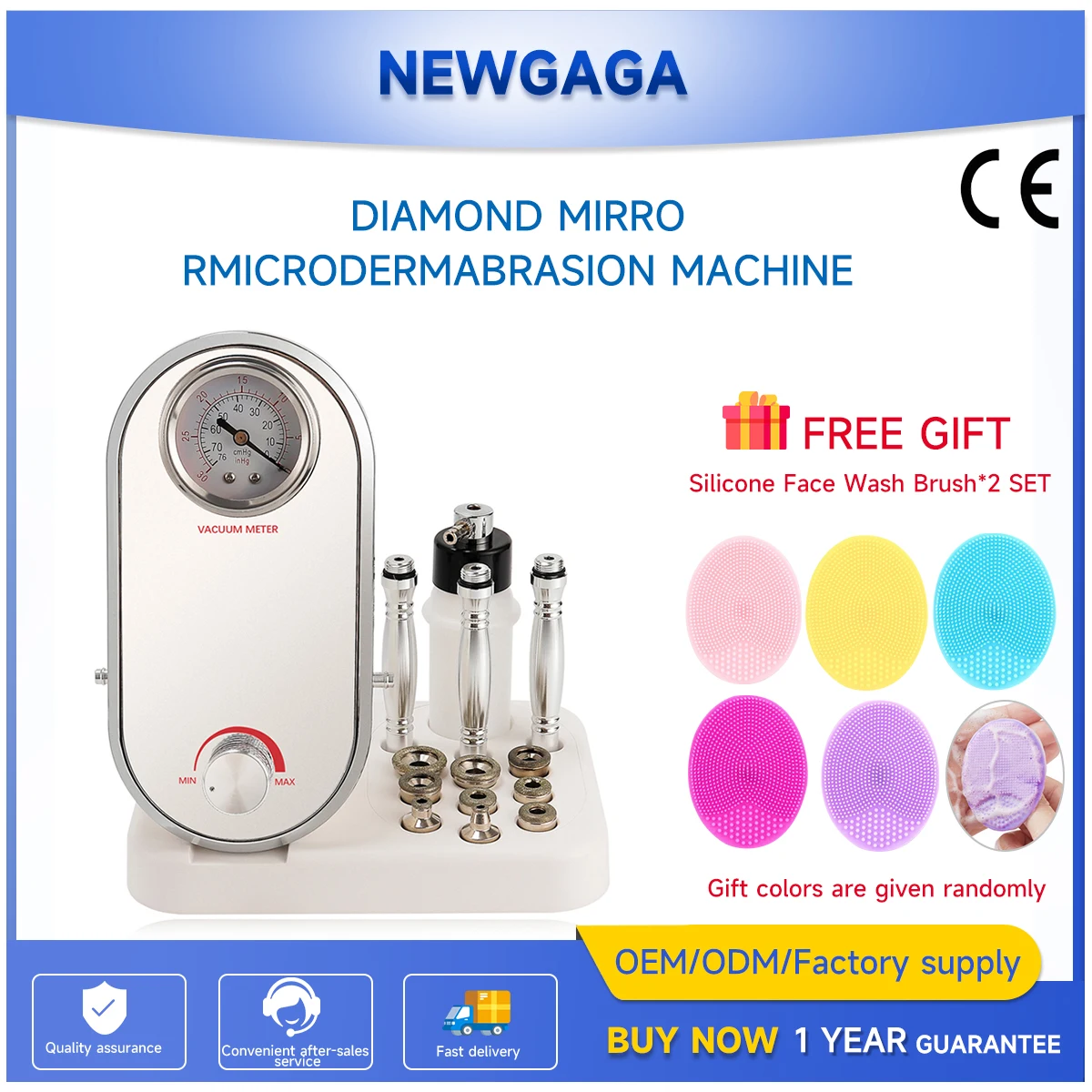 NEWGAGA 3 In 1 Diamond Eye Facial Massager Body Slimming Skin Tightening Lifting Machine Anti Wrinkle Removal Skin Care Tool