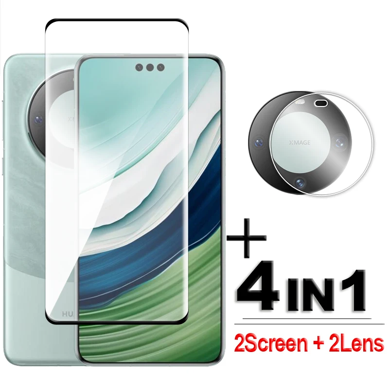 

Защитное стекло для Huawei Mate 60 Pro, 3D полное покрытие, изогнутое стекло для Mate 60 Pro, закаленное стекло для Huawei Mate 60 Pro, пленка для объектива