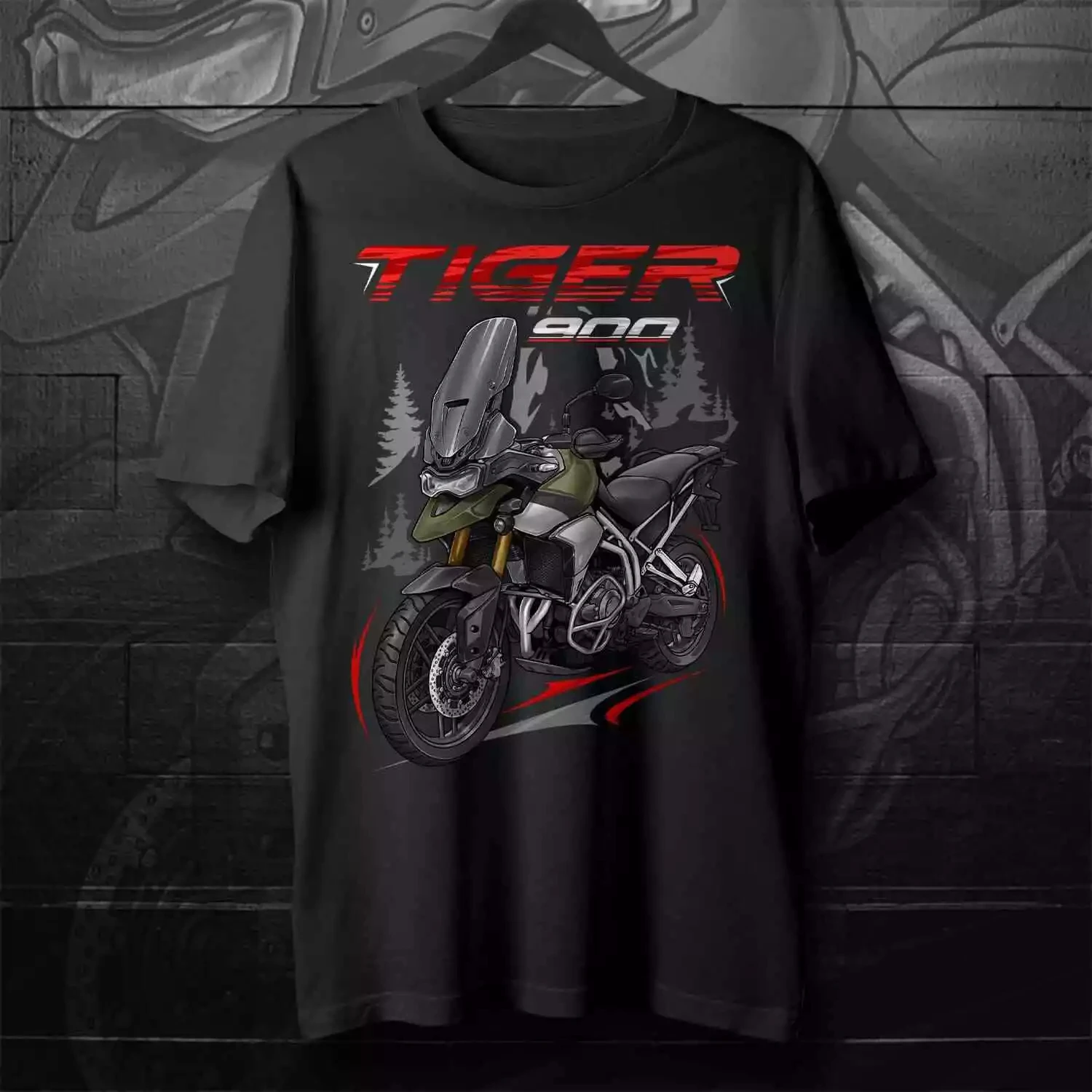 Triumph Tiger 900 Rally & Rally Pro & Rally Aragón - Motorcycle T-Shirt High-end Luxury Is for Both Men and Women Top Y2k