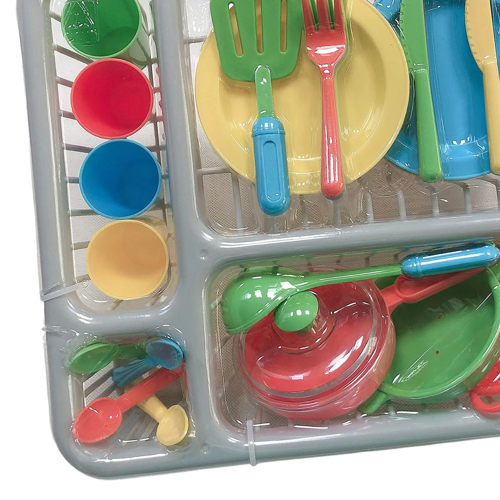 Assiettes et plats jouets pour enfants, ensemble de jeu de cuisine, jouets de cuisine réalistes, 28 pièces