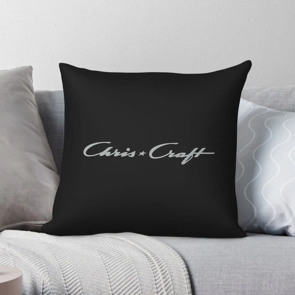 Chris A Craft Boats Square Pillowcase Polyester Linen Velvet Pattern Zip Decor Throw Pillow Case Home Cushion Cover Wholesale