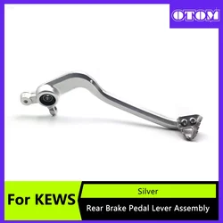 Motorcycle Rear Brake Pedal Lever Assembly Aluminum Footrest Shifter Gear Shift For KEWS K16 CBS300 NB300 K23 Off-Road Version