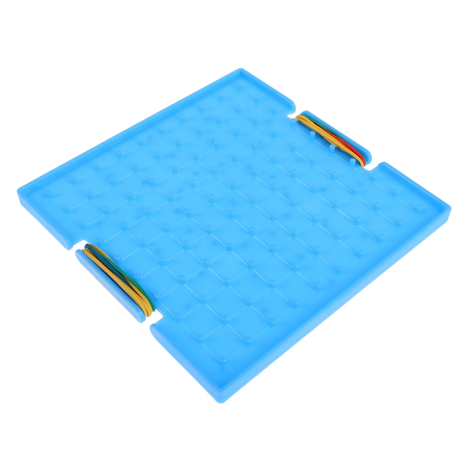 1pcs Double Sided Student Pegboard For Math Learning Geoboard Set Classroom Home School Use Educational Puzzle Game Board