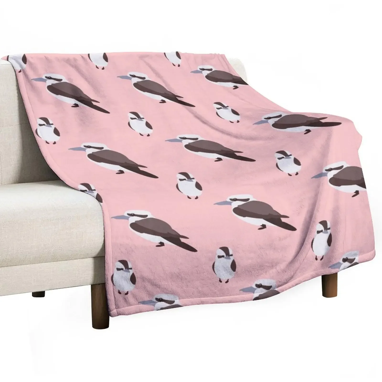 Kookaburra Throw Blanket Soft Plaid Warm Extra Large Throw Luxury Throw Blankets