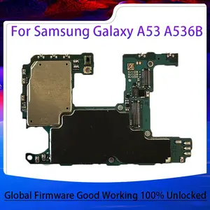 Bilashmart 100% Working Samsung Galaxy A53 A536B Motherboard 128GB 256GB Unlocked Tested SM A536E Logic Board With Android System