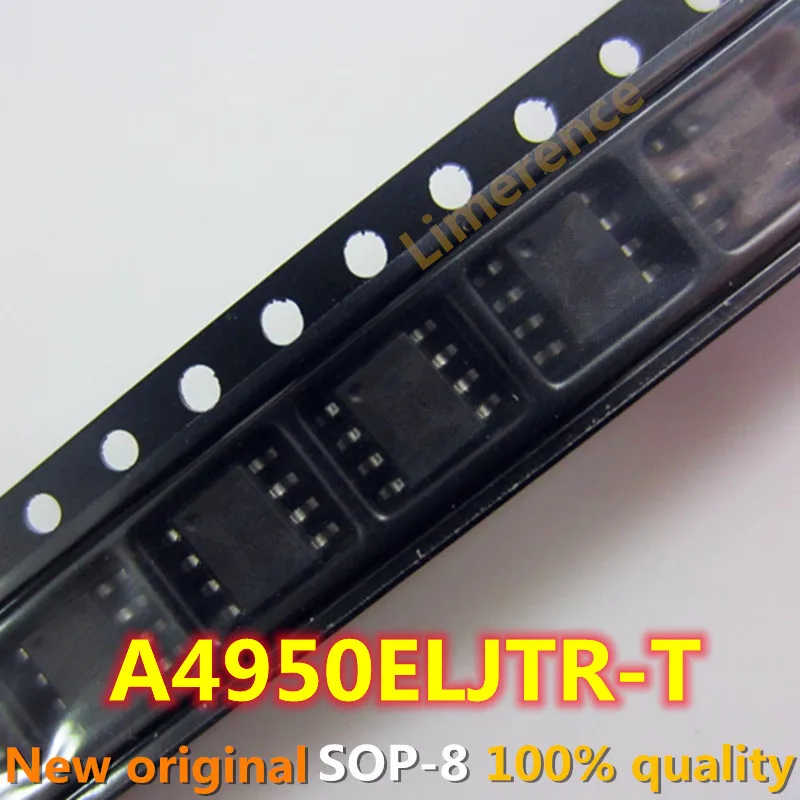 10PCS/lot A4950ELJTR-T A4950 A4950T  SOP-8 Motor drive chip-