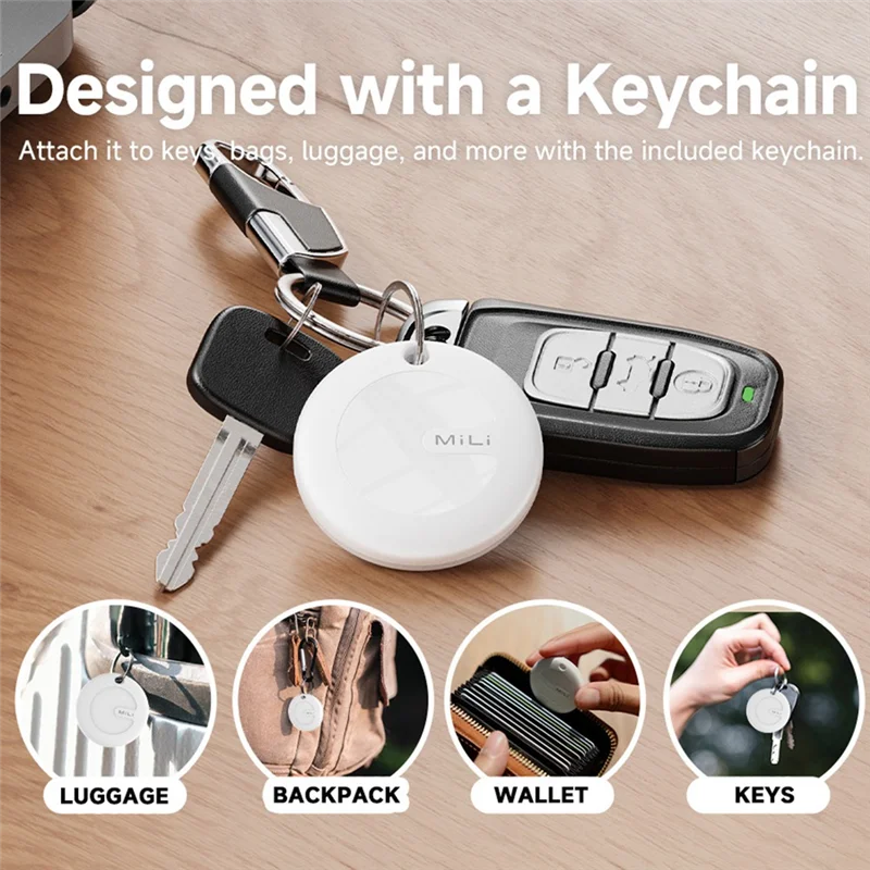 

Smart-Mili Smart Tracker Mitag Bluetooth Locator Anti-Lost Device Mobile Keys Pet Elderly Kids Finder For Android Find My