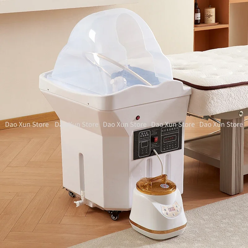 Water Tank Hair salon chairs Bed Portable Artifact Fumigation Shower Head Shampoo Chair Salon Silla bed heads Furniture