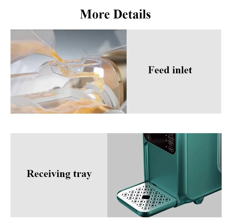 ماكينة تصنيع السلوشي التجارية بخزان واحد سعة 2 لتر مع مقبض، خلاط صانع عصير عصير سهل الحمل #6