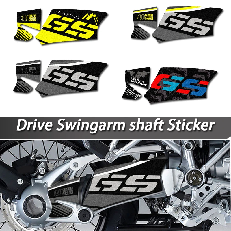 

For BMW R1200GS Adv 04-13 3M Motorcycle Swing arm Decal Waterproof Rotating Shaft Swingarm Stickers