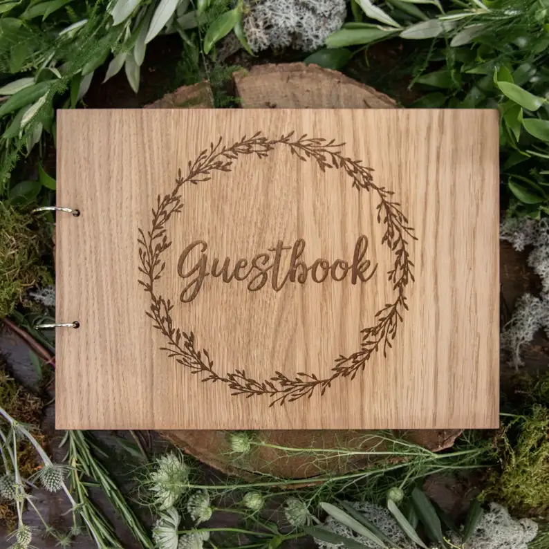 

Guest book, Wedding guest book, wedding guestbook, rustic guest book, guestbook, custom guest book, wedding, alternative