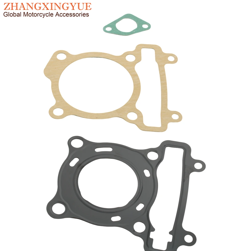 XMax125 Cylinder Gasket Set For Yamaha YZF R125 MT125 XMax YP125R WR125X YP125RA VP125 X-City 1B9-11351-00 1B9-E1181-01