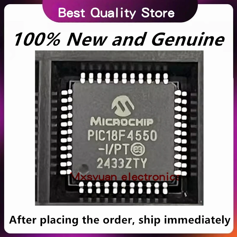 5PCS~10PCS/LOT PIC18F4550-I/PT 18F4550-I/PT PIC18F4550 TQFP-44 Original best quality In stock