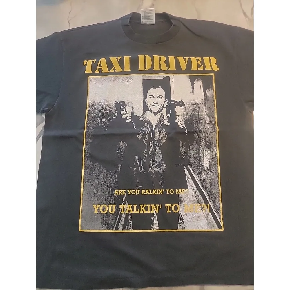 Camiseta Retro Taxi Driver, camiseta Retro para hombre, nuevo estilo de verano, tendencia de moda Unisex Y2K