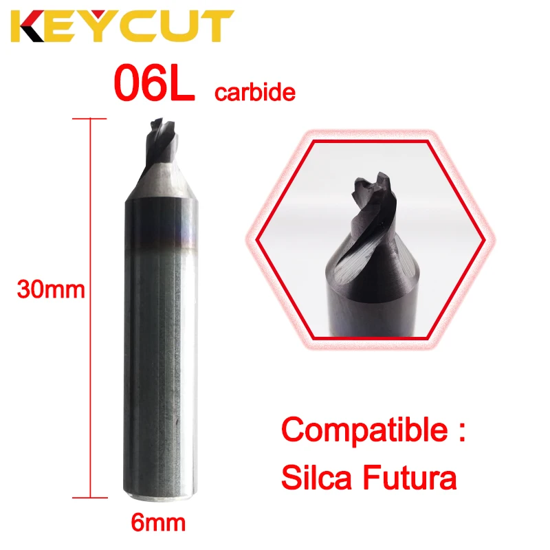 

SILCA Futura 06L 06LW 2.2mm Milling Cutter For 80K Toyota Lexus Fit for ILCO Silca Futura Auto and Pro Key Machine Aftermarket