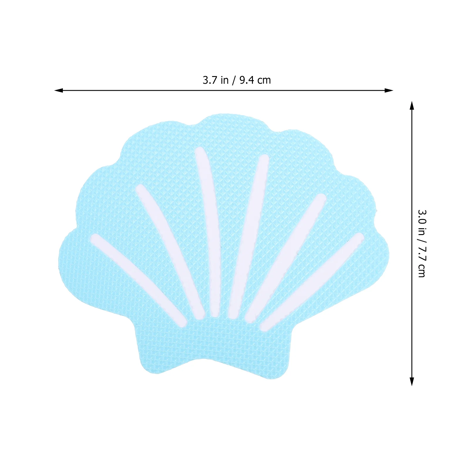 12 pezzi adesivo da bagno conchiglia bagno striscia antiscivolo adesivo per doccia antiscivolo emulsione domani per adesivi antiscivolo per bambini