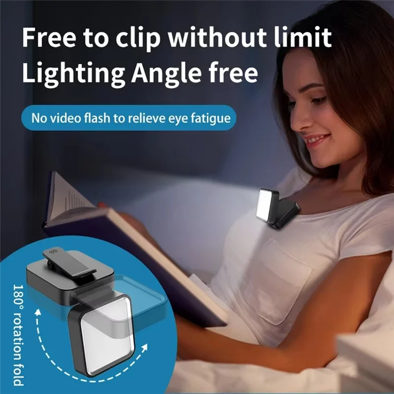 KYCOR-USB Rechargeable LED Book Light - Flexible Reading Lamp With Long Lasting Battery For Desk, Bed, And Night Use