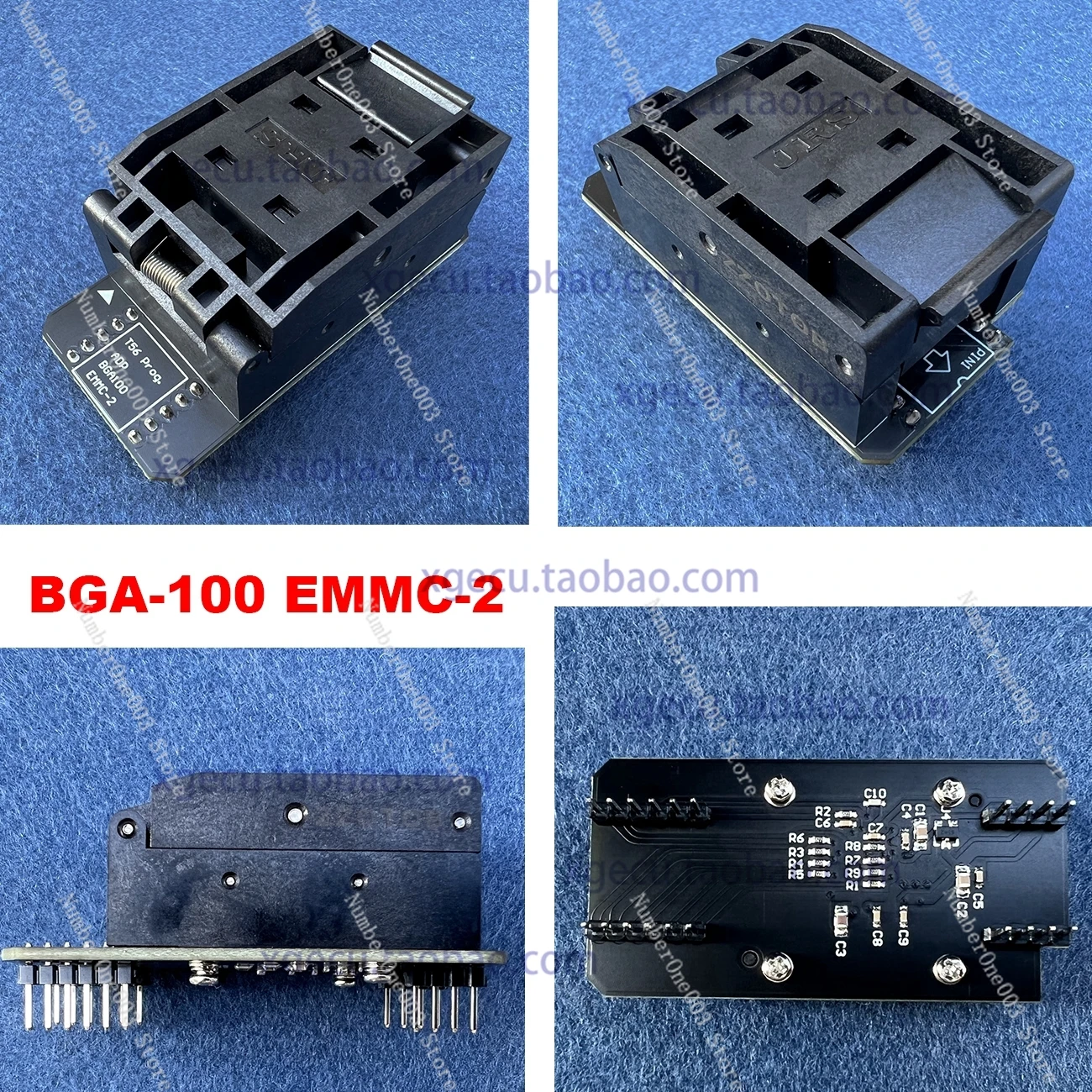 BGA100-DIP48 XGecu T56 Programmer, Adapter, Burner Block for BGA100 Chip