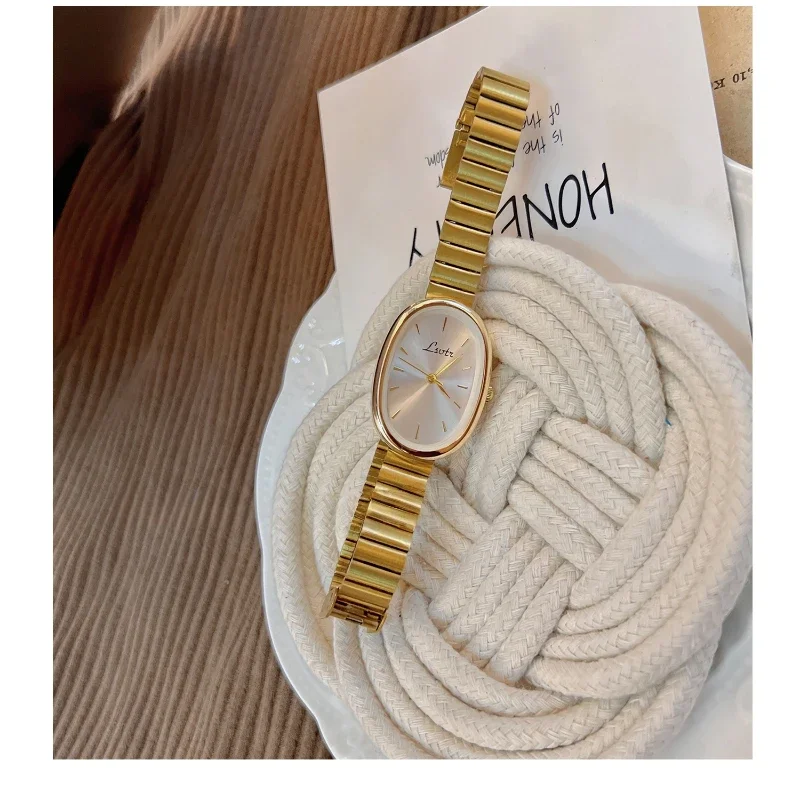 New Fashionable Women's Quartz Watch Luxury Ins Style Gold Bracelet Watches for Woman Elegant Dress Ladies Watch Reloj Mujer