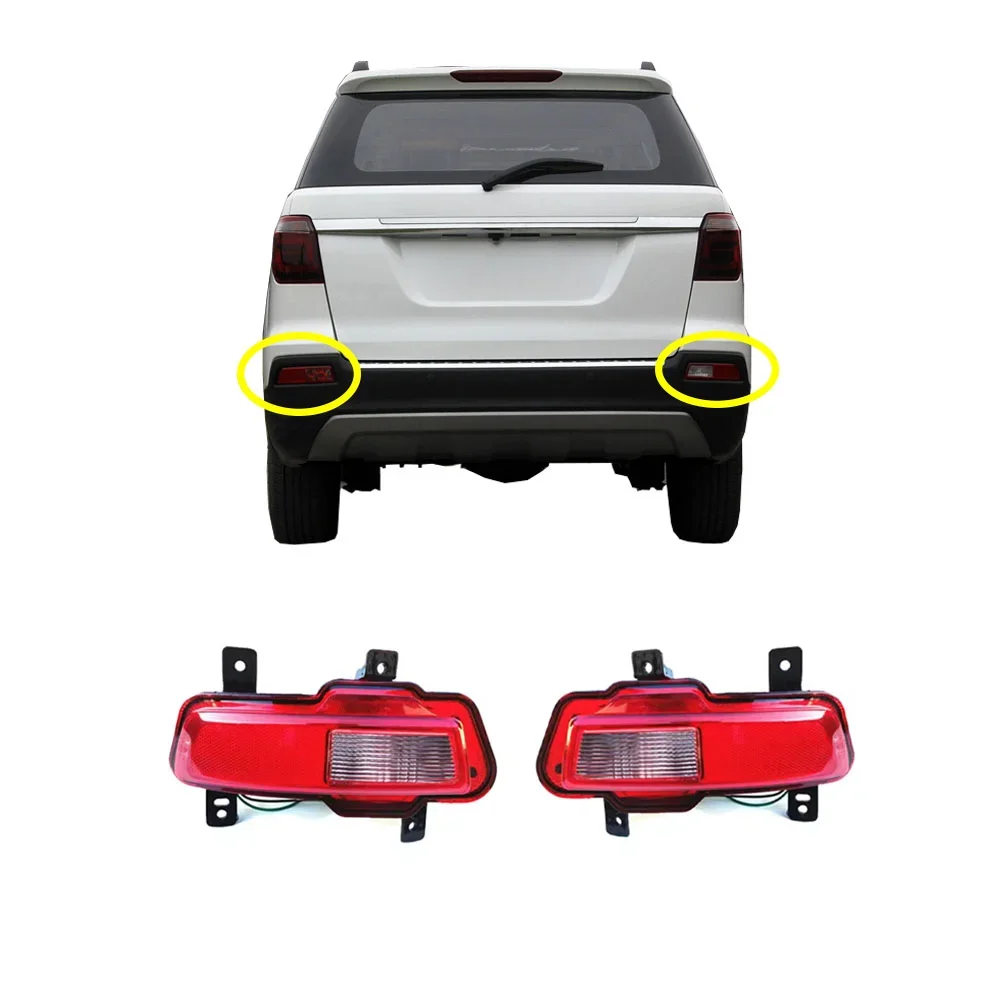 

1 Pcs Rear Bumper Lamp for ChangAn CX70T 2017 Rear Fog Lamp for ChangAn Reflector Parking Rear Signal Free Bulb Left or Right